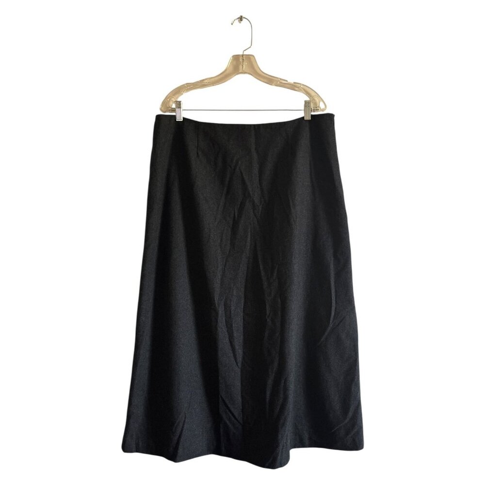 Chadwicks A-Line Wool Blend Maxi Skirt 18 Modest Goth Dark Academia Cottagecore